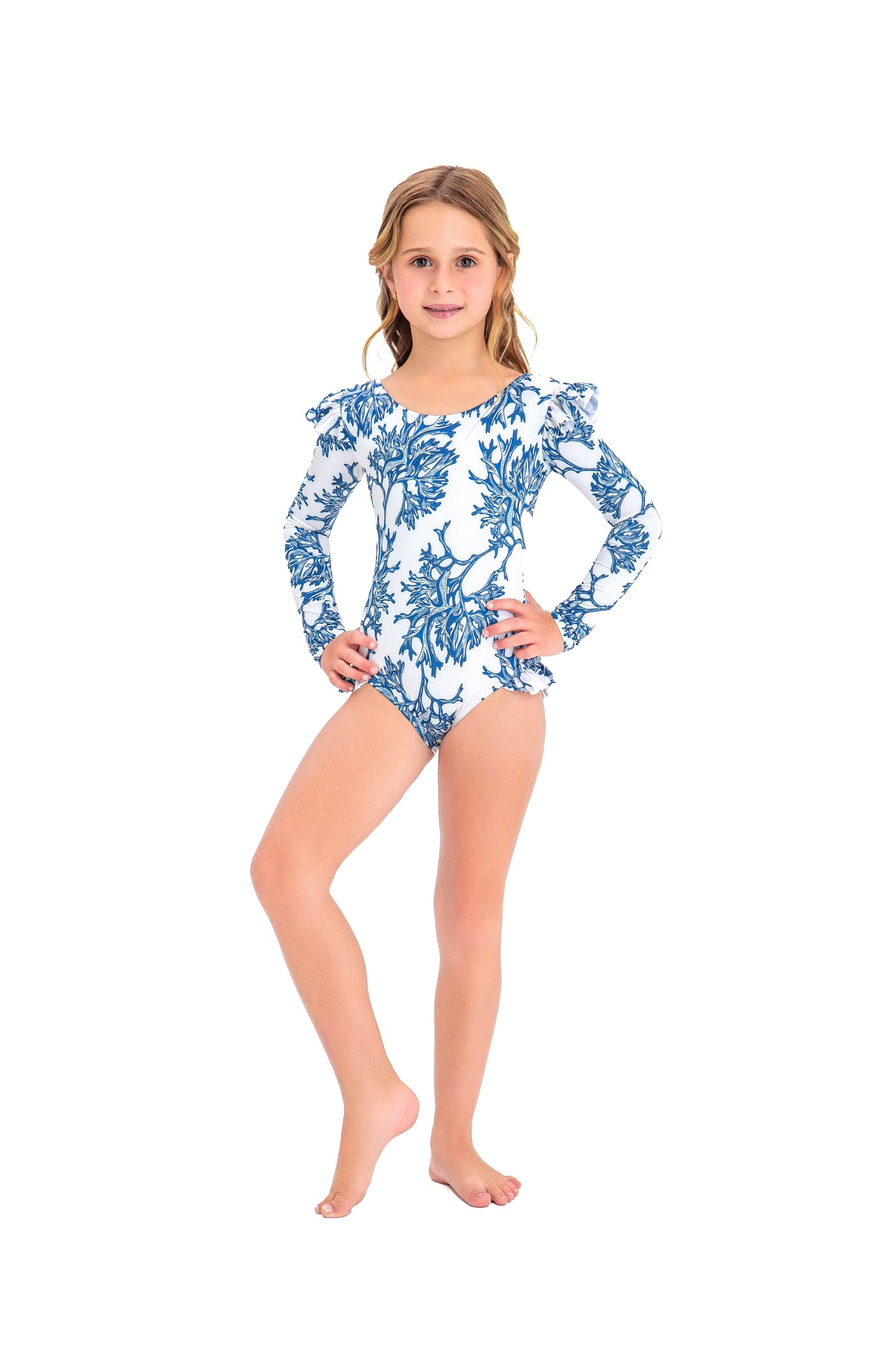 Girl Long Sleeve One Piece Isla Maravilla