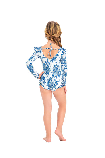 Girl Long Sleeve One Piece Isla Maravilla