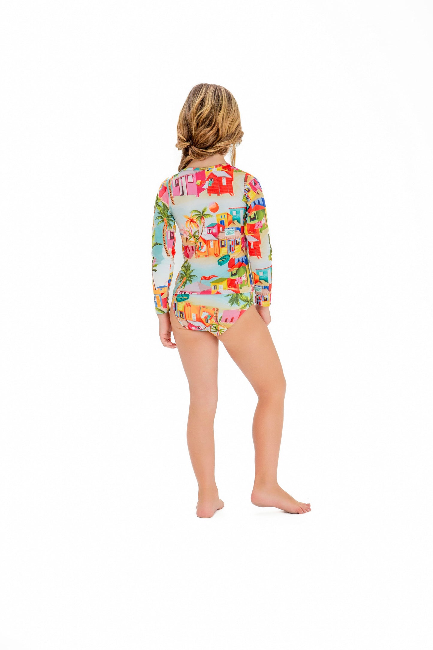 Girl Bottom Rashguard Isla Islote
