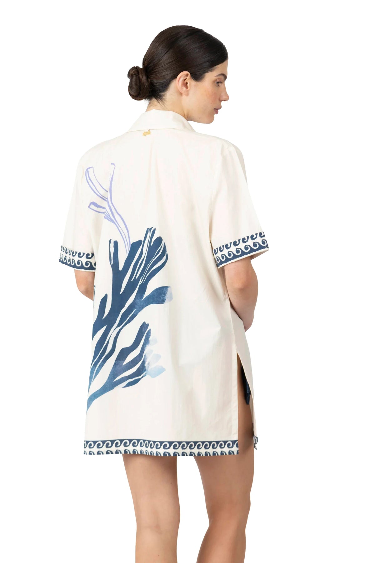Alma Shirt | Coral Waves