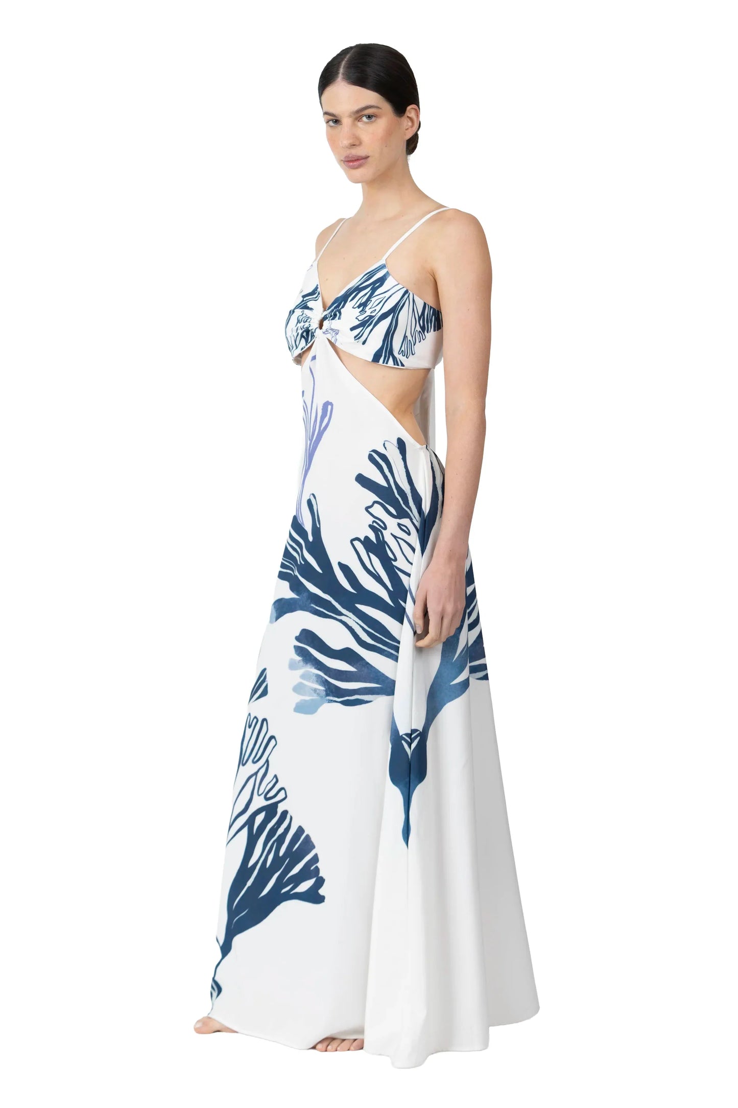 Miriam Dress | Coral Waves