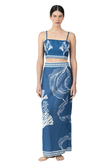 ZAIRA SKIRT | Aqua Dream