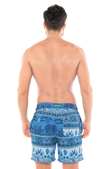 Men's Swim Trunks Tropical Sky