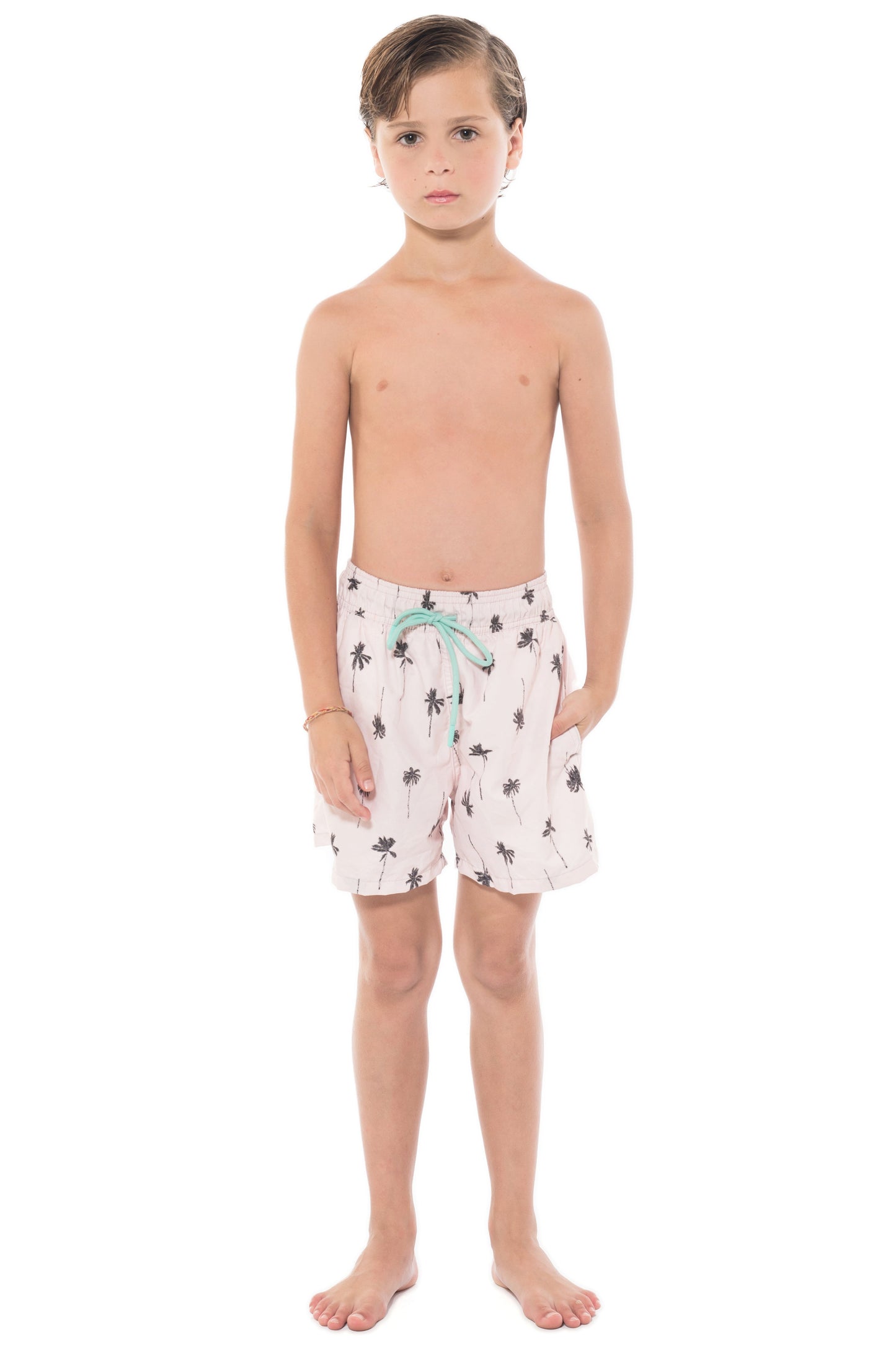 Pantaloneta Niño Black and White