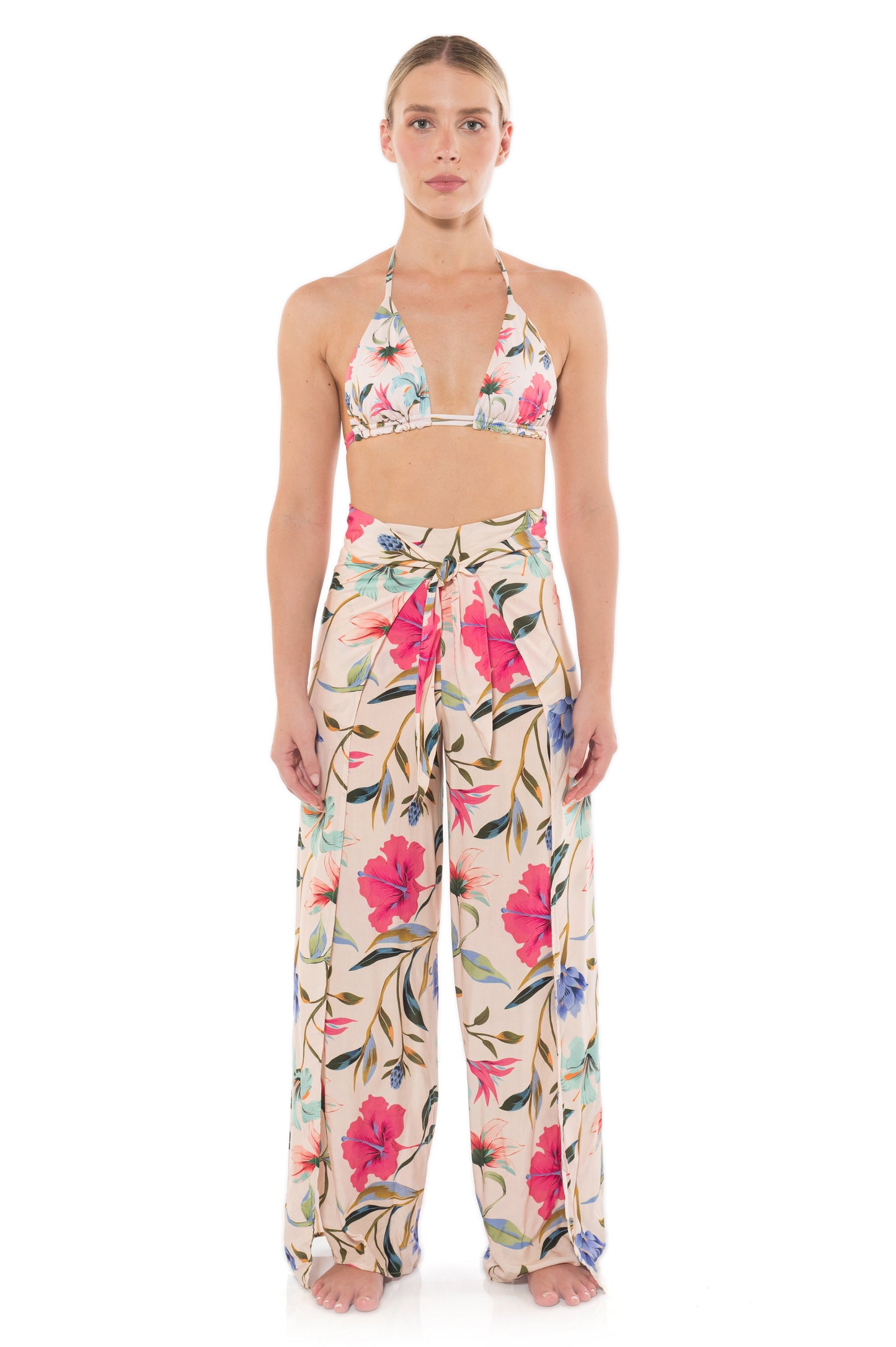 Butterfly Trouser Floral Paradise