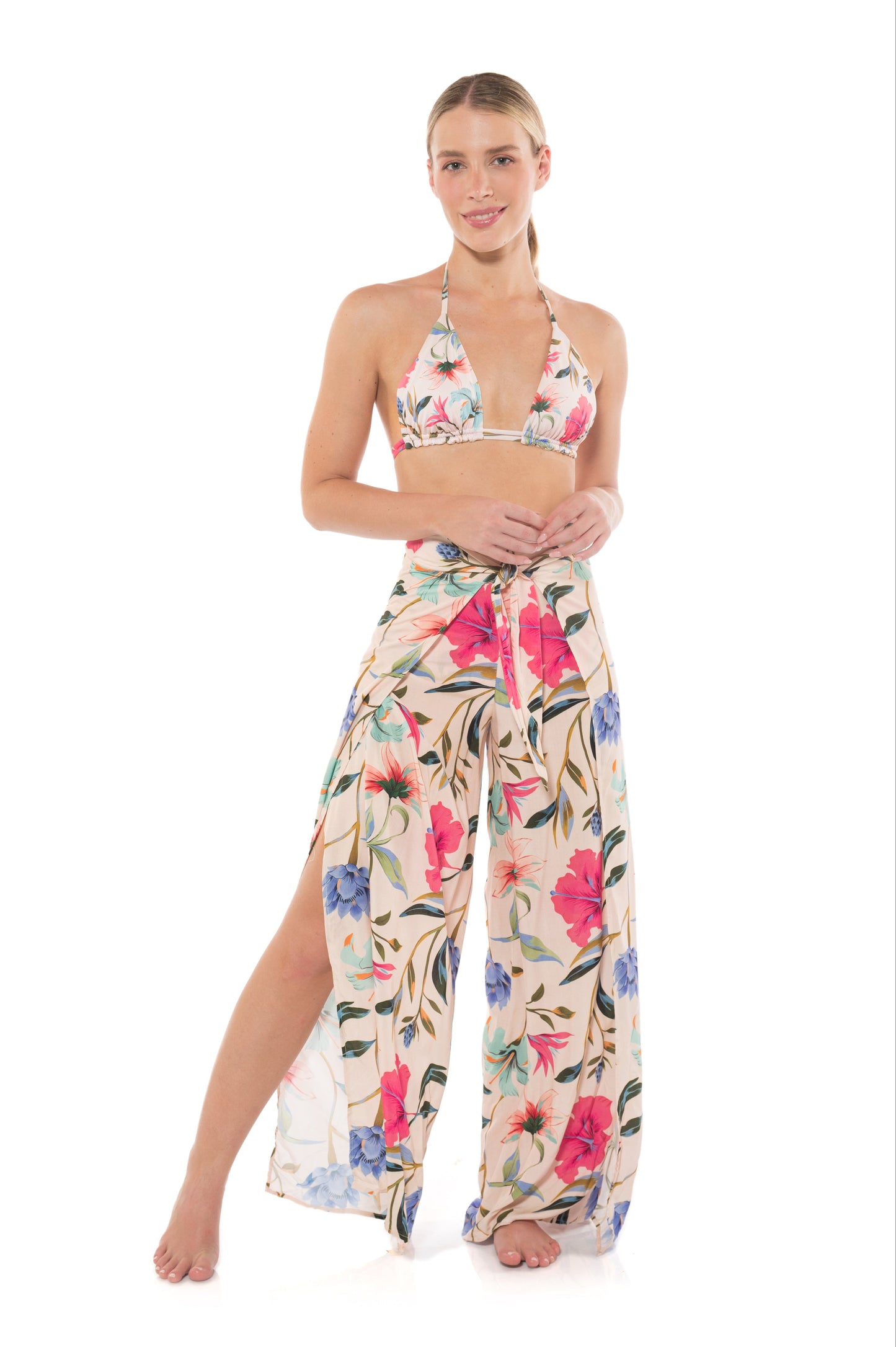 Butterfly Trouser Floral Paradise