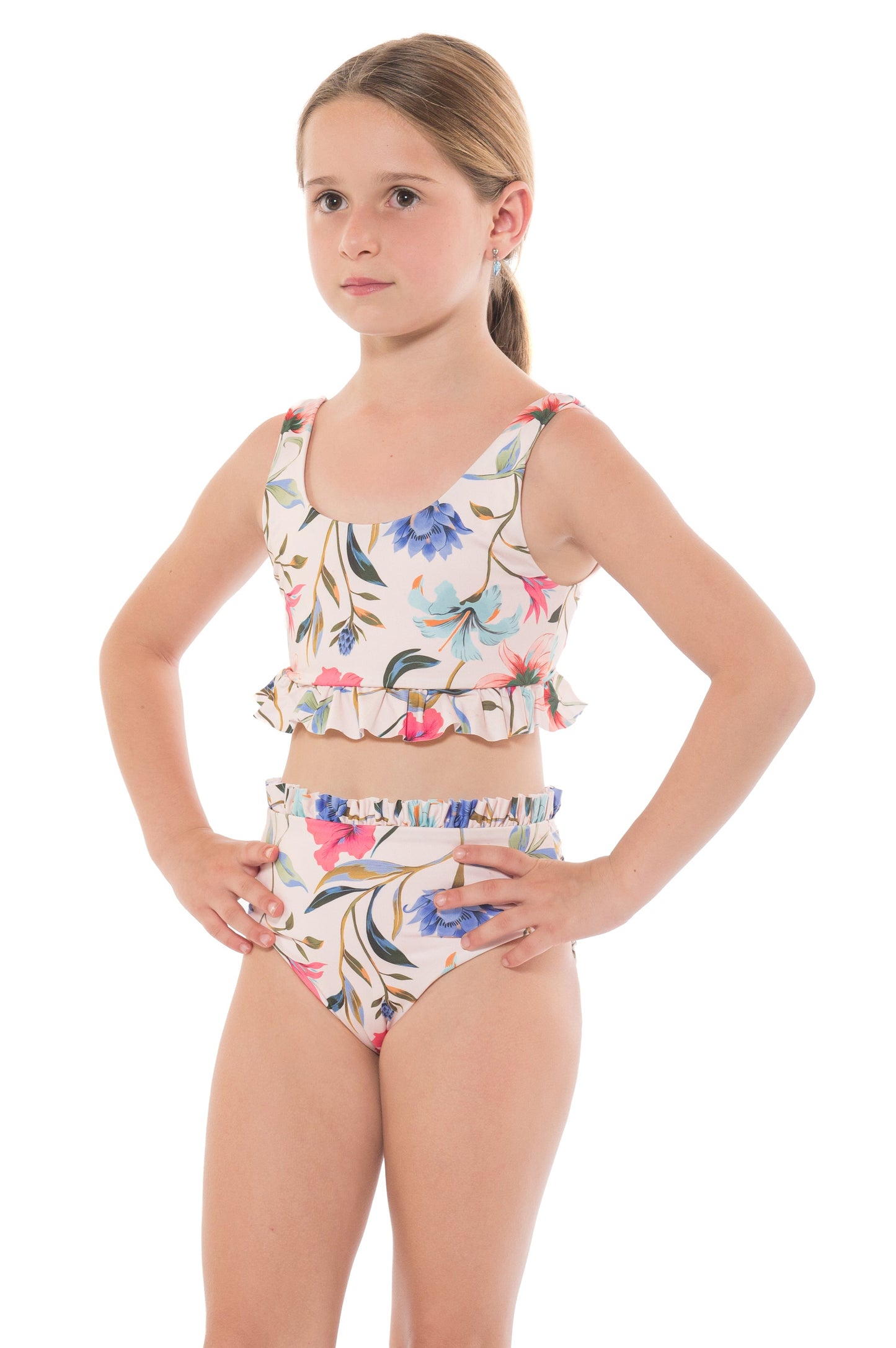 Girl Lirio Top Floral Paradise