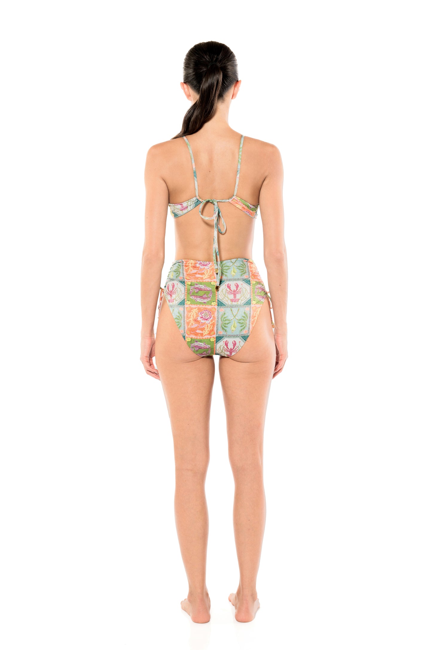 Cintia One Piece Caribbean Postcards