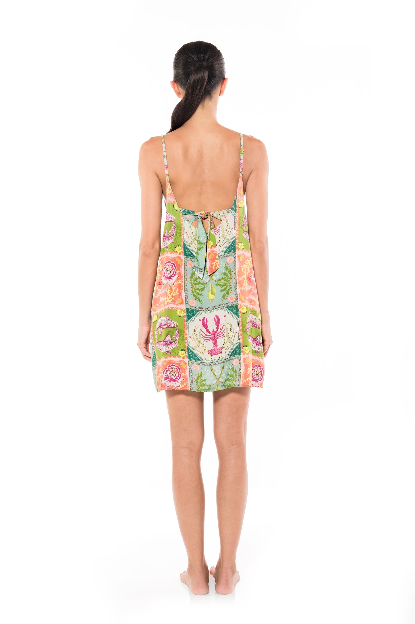 Romina Dress Caribbean Postcards