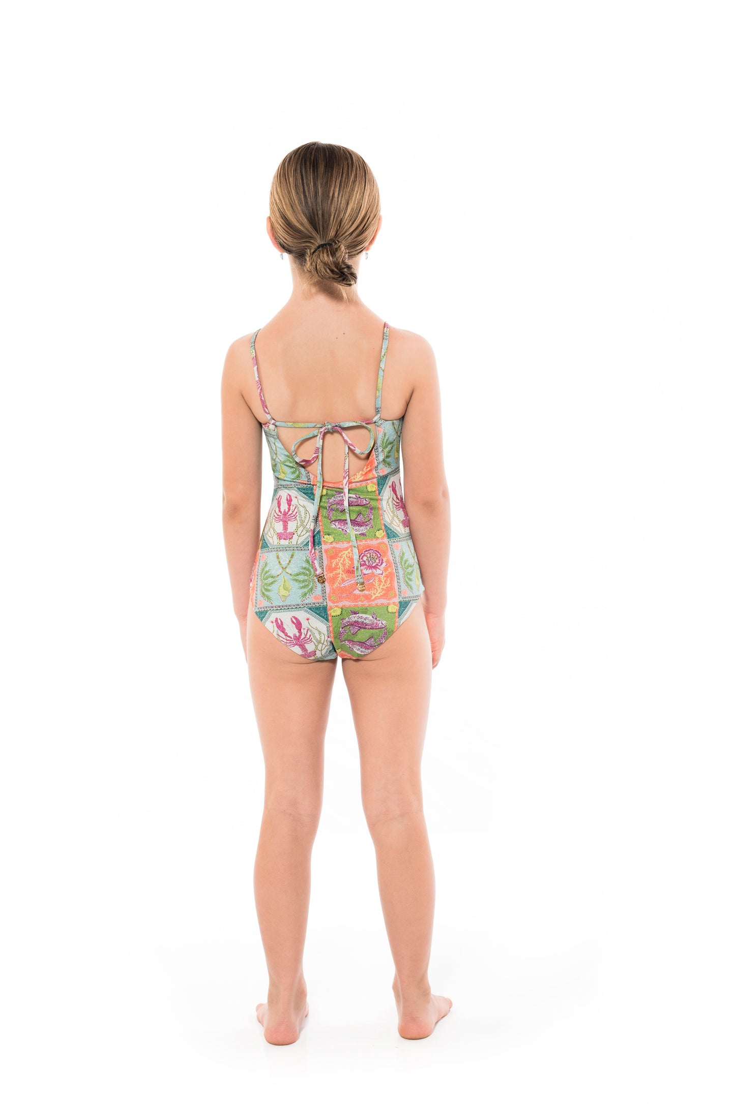 Girl Dalila One Piece Caribbean Postcards