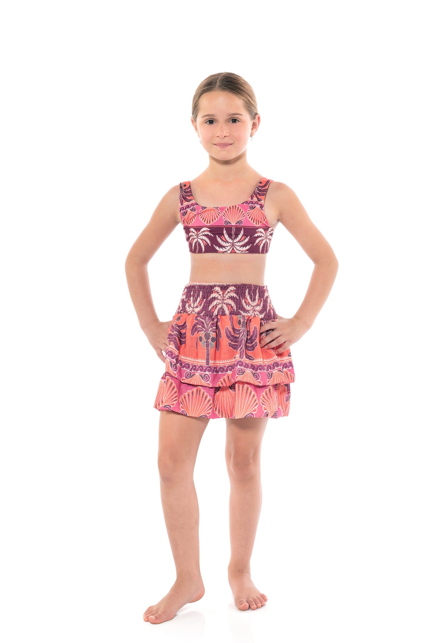Girl Hanna Mini Skirt Caribbean Life