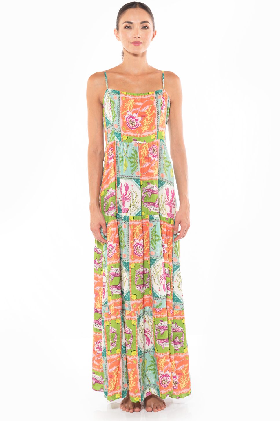 Azalea Dress Caribbean Postcards