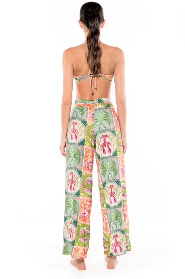 Butterfly Trousers Caribbean Postcards