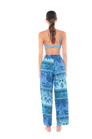 Butterfly Trouser Tropical Sky