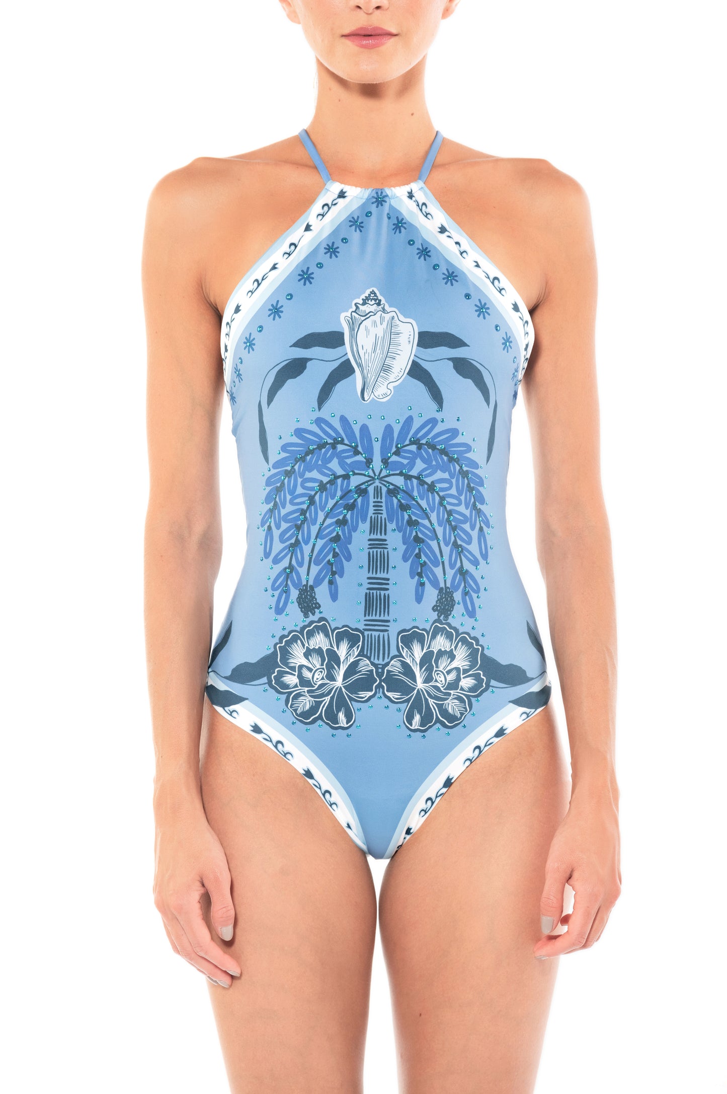 Sofia One Piece Tropical Sky