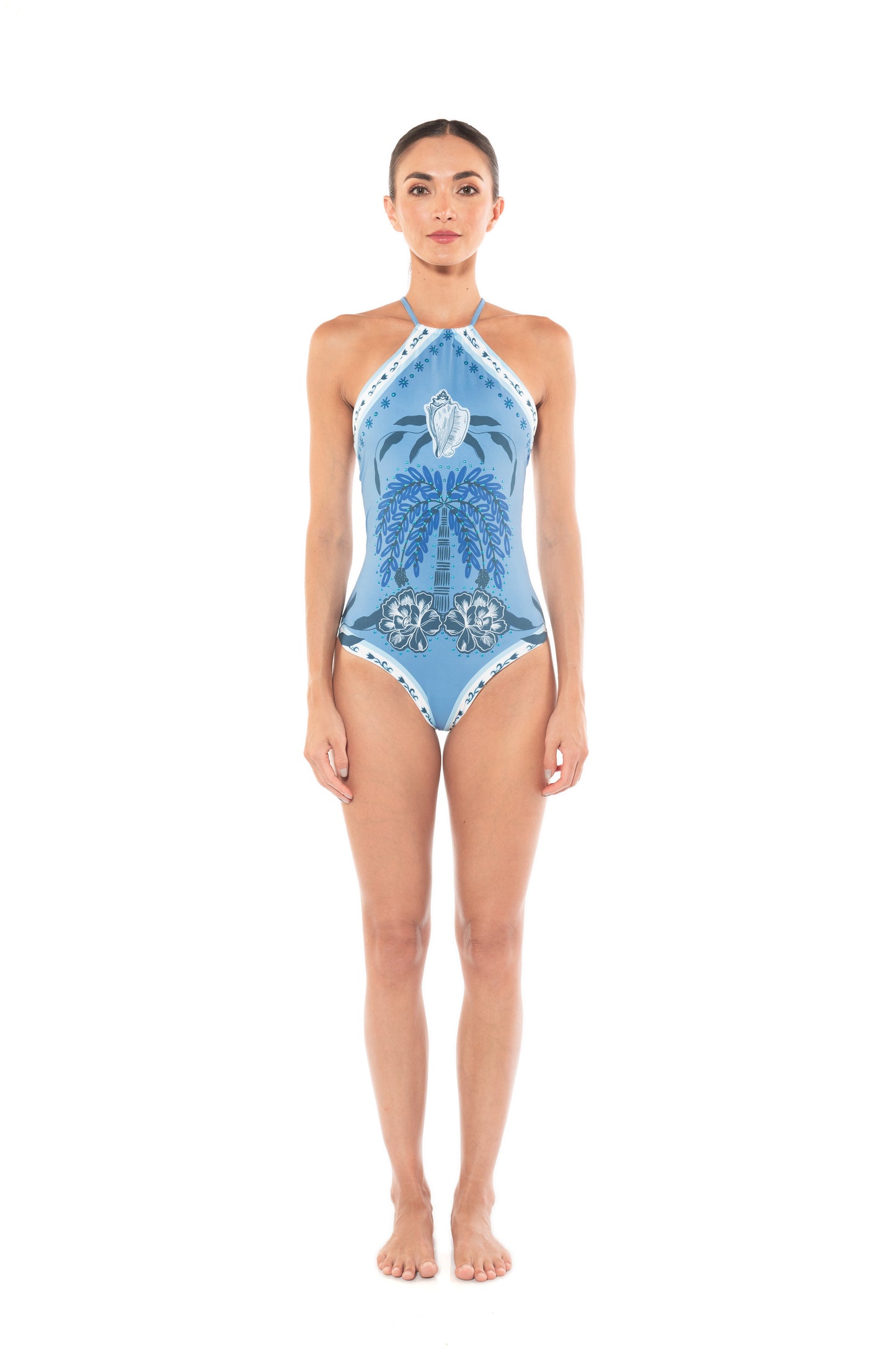 Sofia One Piece Tropical Sky