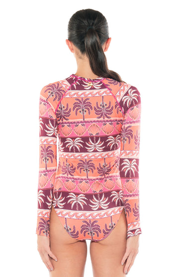 Ariel Long Sleeve One Piece Caribbean Life