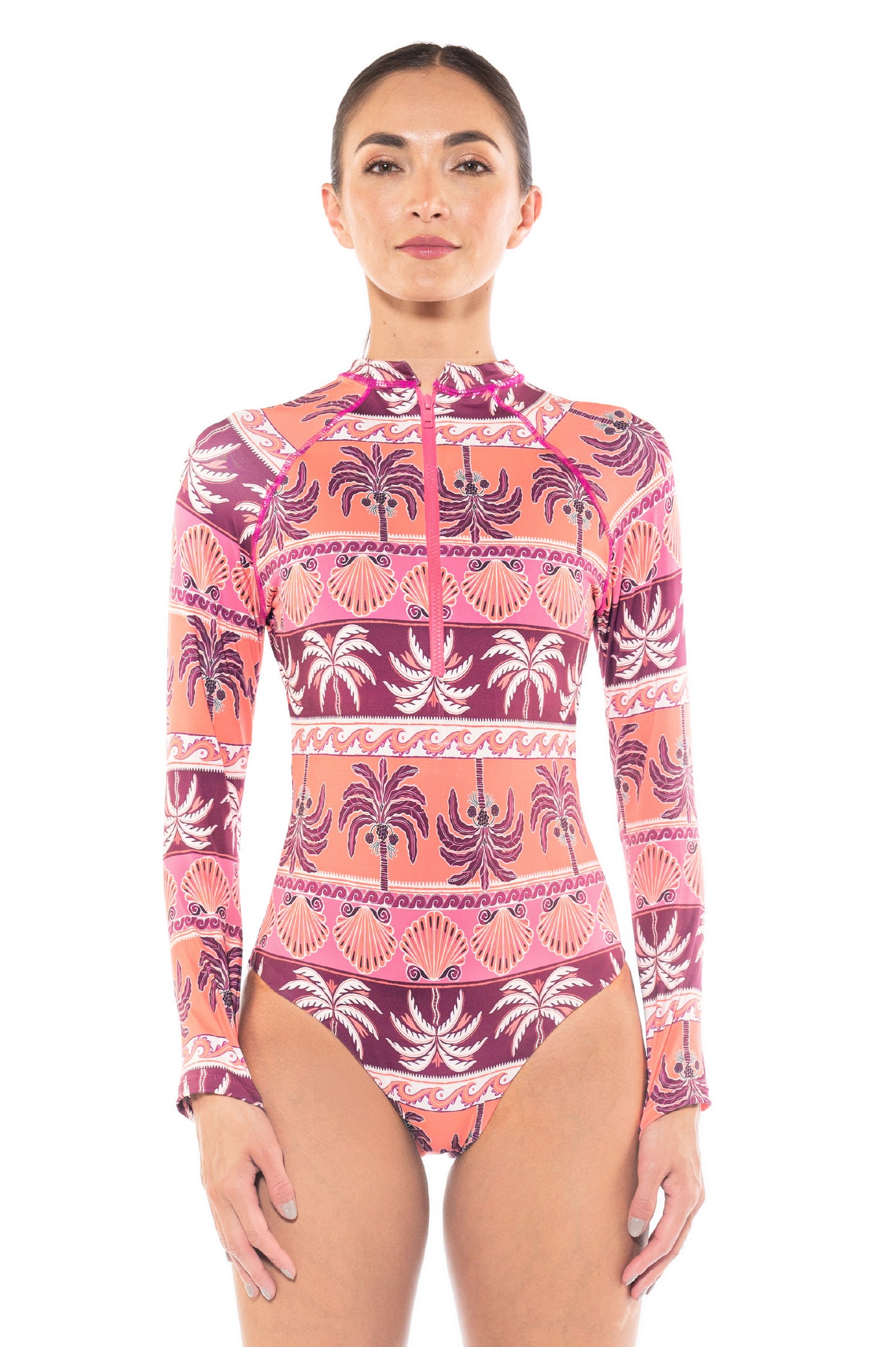 Ariel Long Sleeve One Piece Caribbean Life