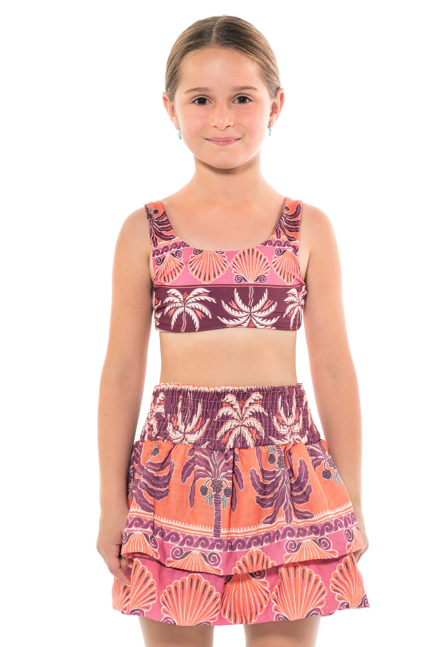 Girl Hanna Mini Skirt Caribbean Life