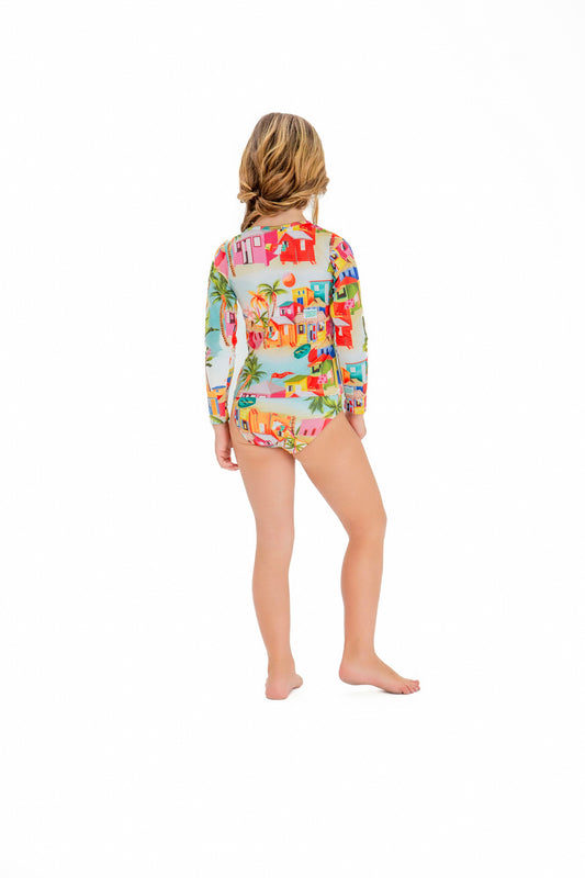 Girls Rashguard Set  Isla Islote