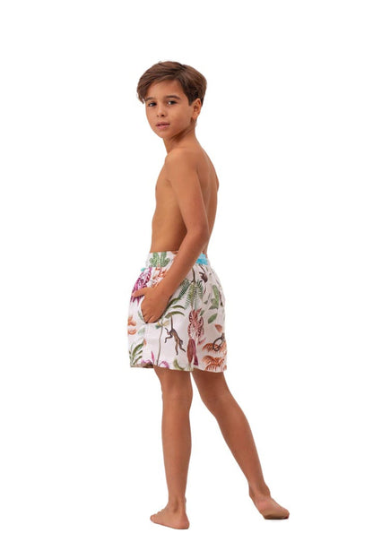 Pantaloneta Niño Tropical