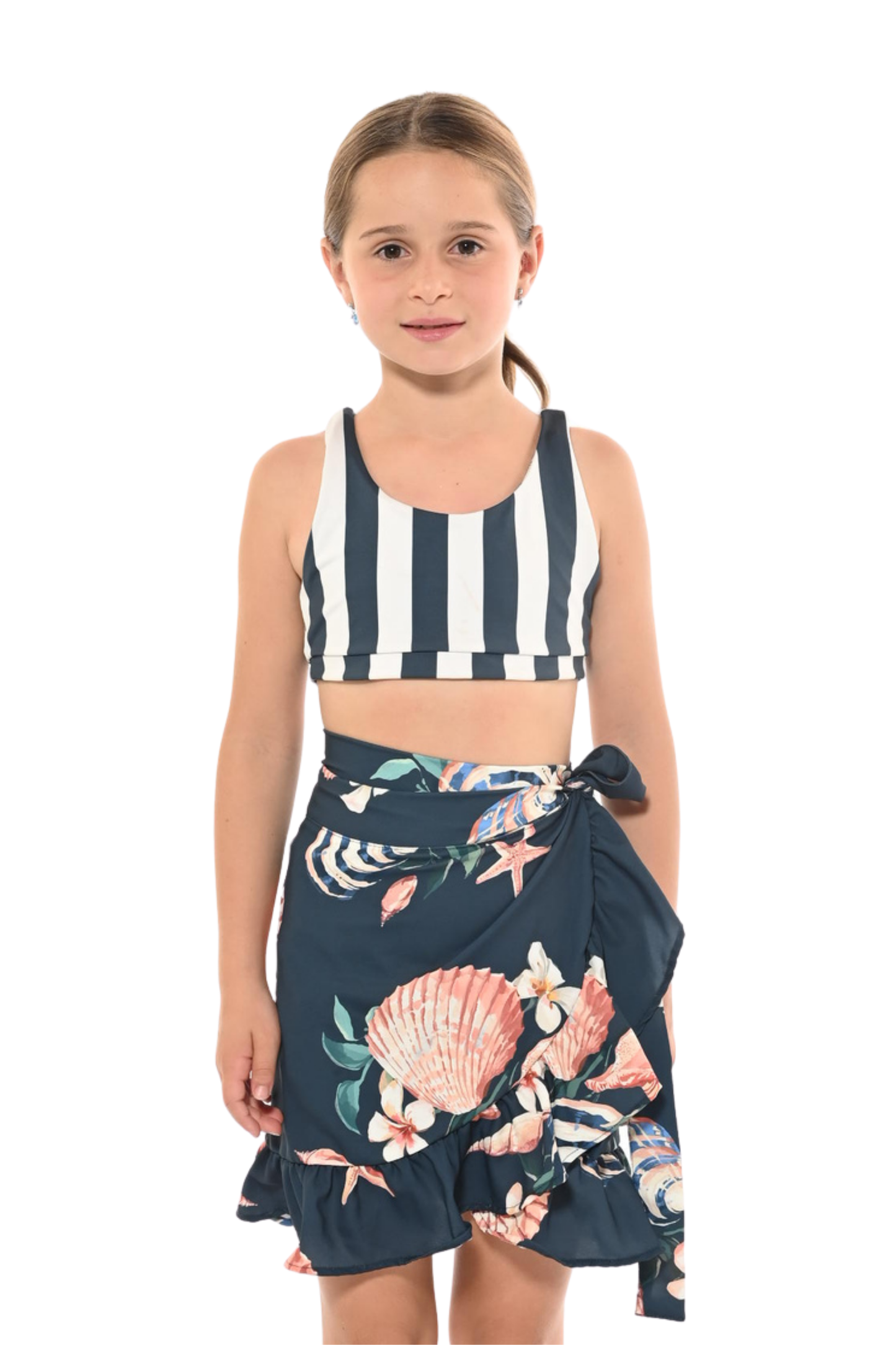 Pepita Skirt | Coastal Garden