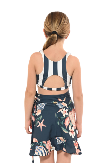 Pepita Skirt | Coastal Garden
