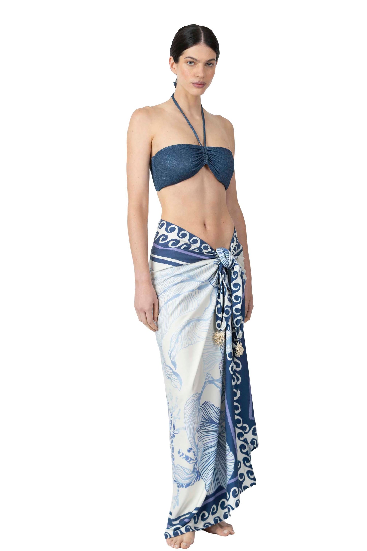 Touch Sarong | Coral Waves