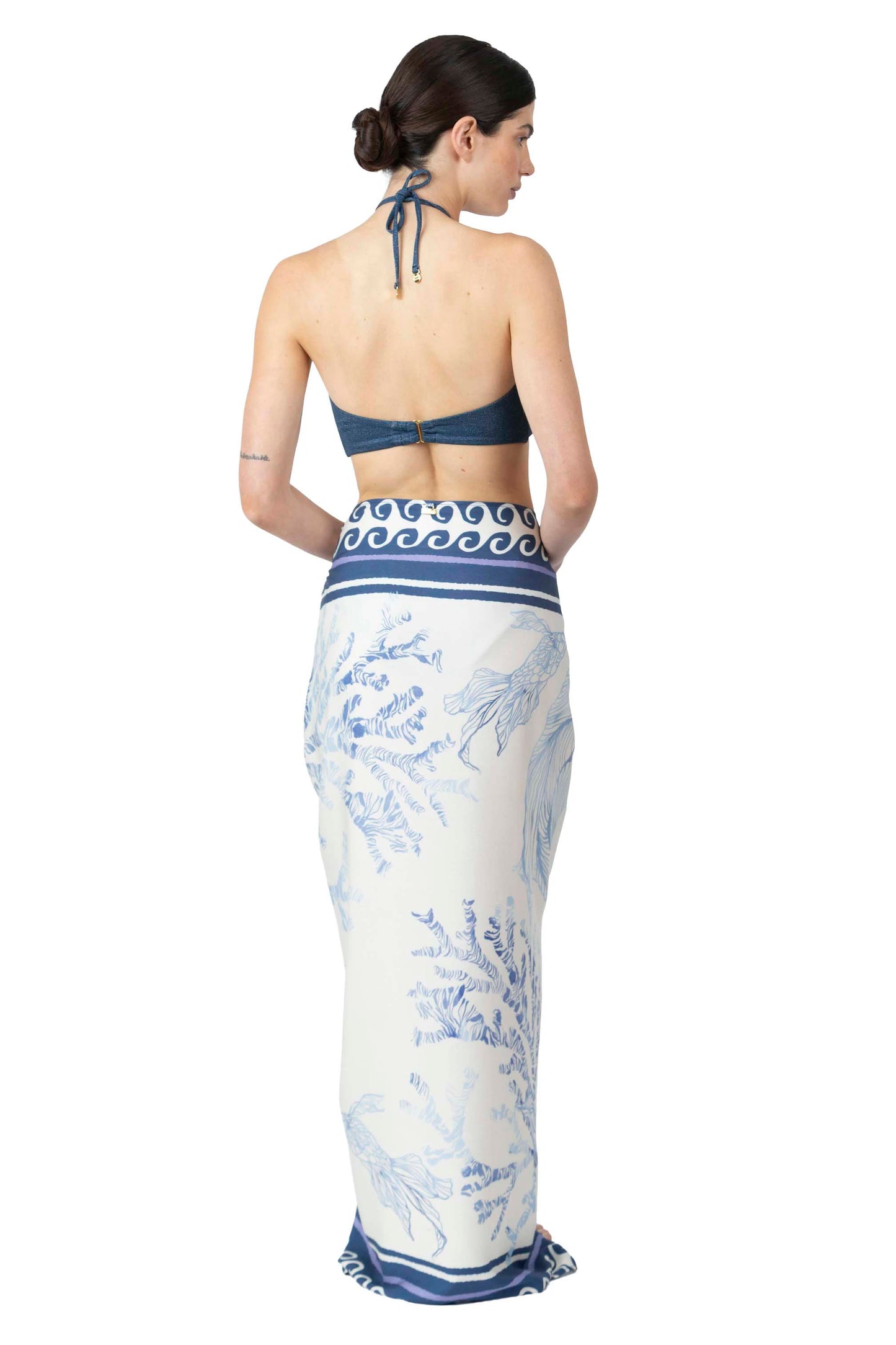 Touch Sarong | Coral Waves