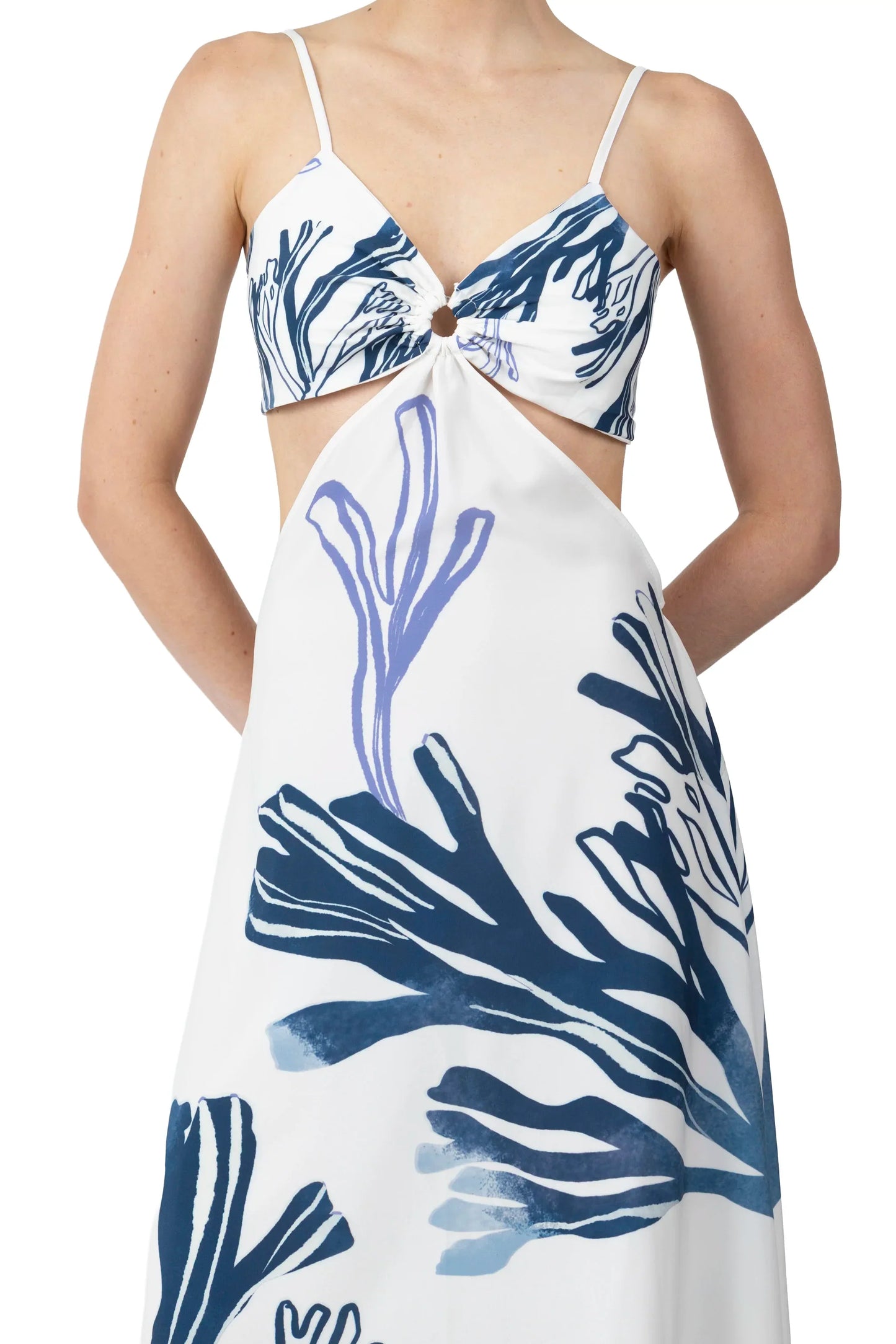 Miriam Dress | Coral Waves