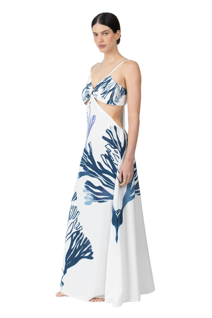 Miriam Dress | Coral Waves