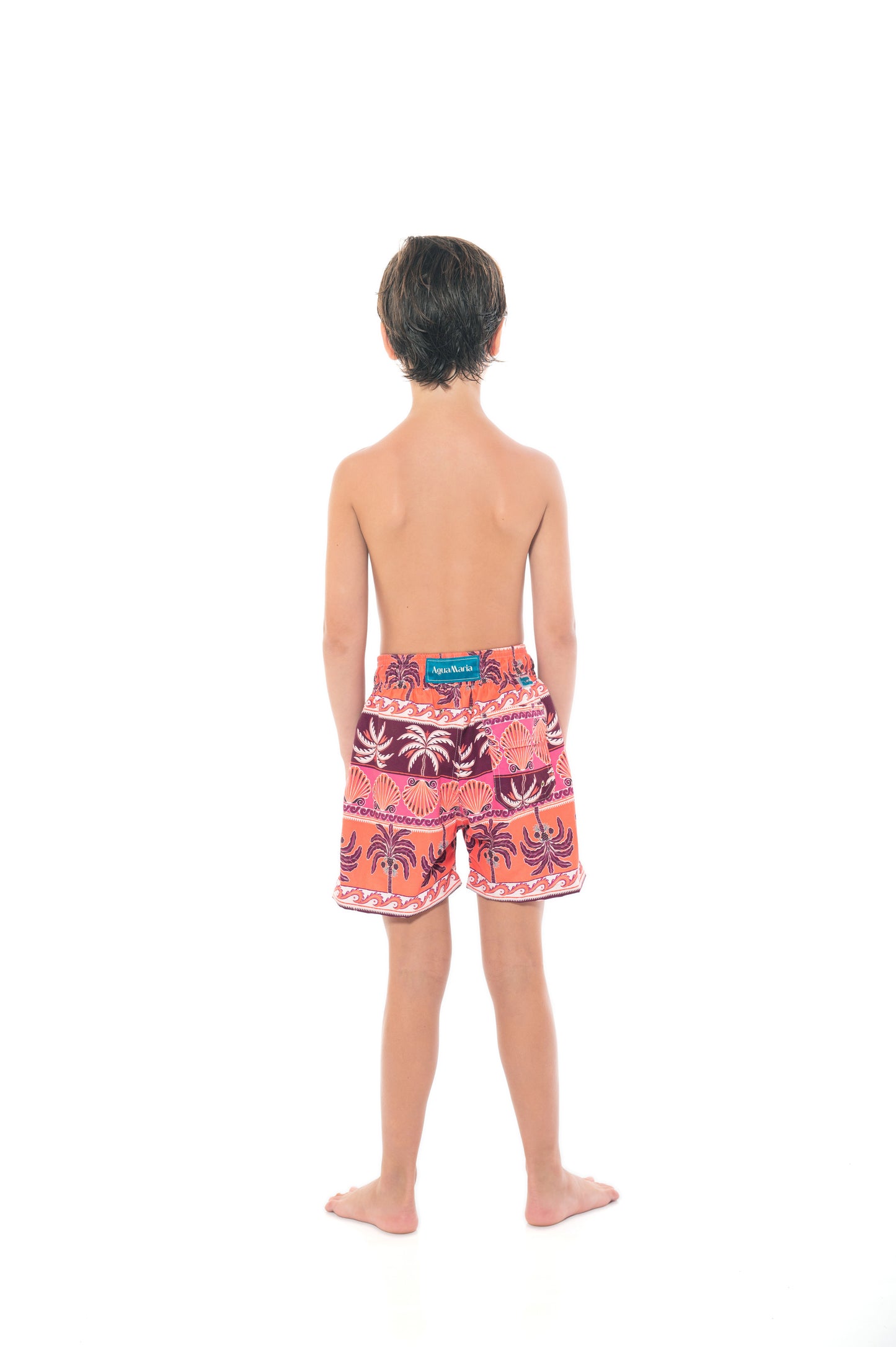 Kids Swim Trunks Caribbean Life