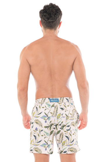 Men's Swim Trunks Floral Paradise