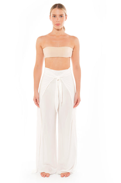 Pantalón Mariposa Ivory Unicolor