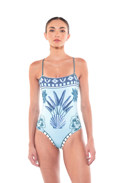 Carla One Piece Tropical Sky