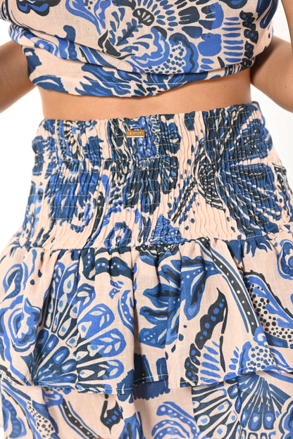 Falda Corta Niña Hanna Ocean Escape