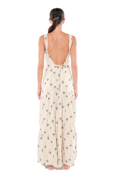 Vestido Margara Black and White