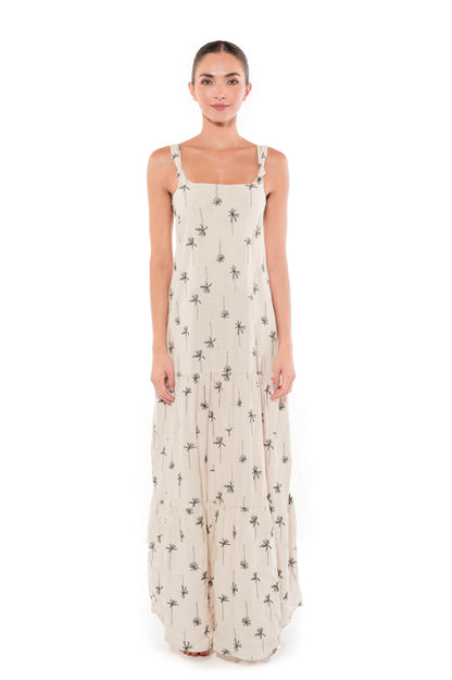 Vestido Margara Black and White