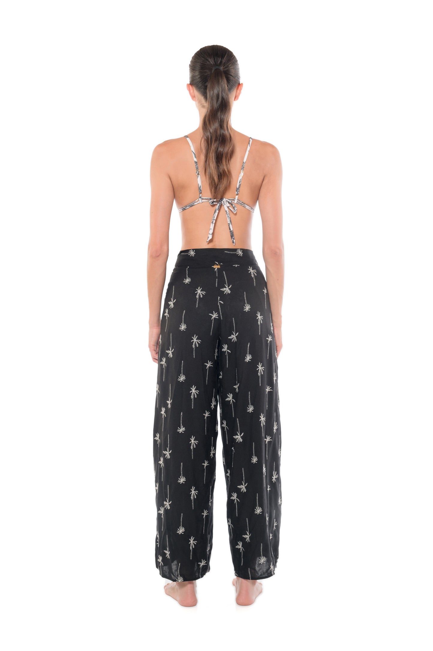 Pantalón Mariposa Black and White