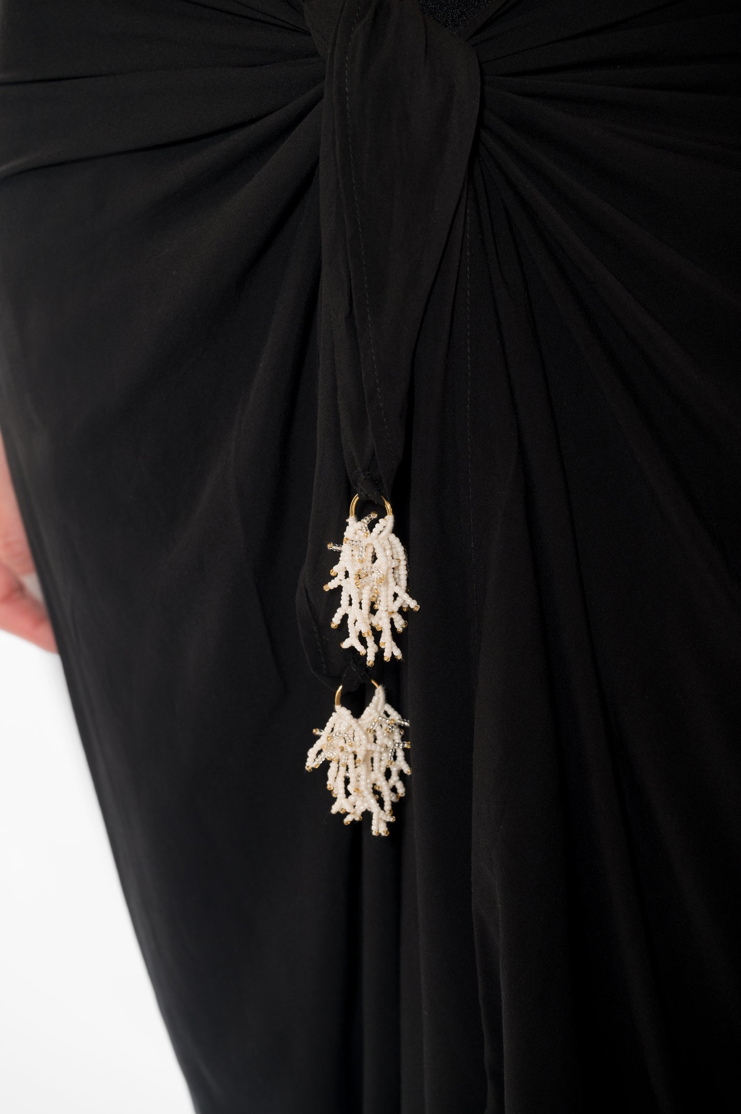 Pareo Touch Negro Unicolor