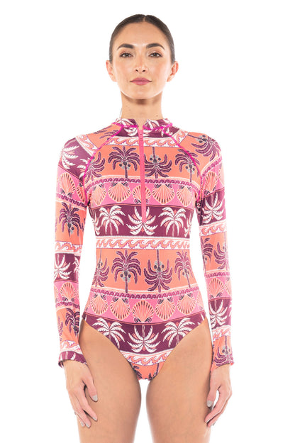 Ariel Long Sleeve One Piece Caribbean Life