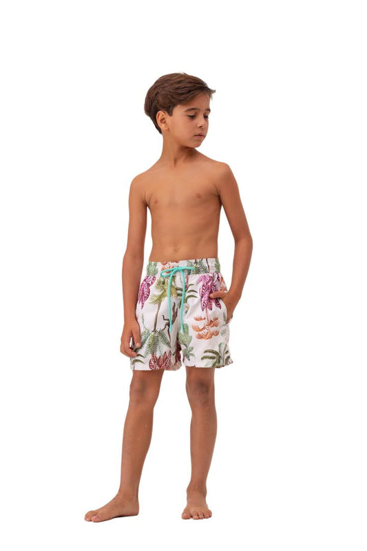 Tropical Boy Swim Trunk