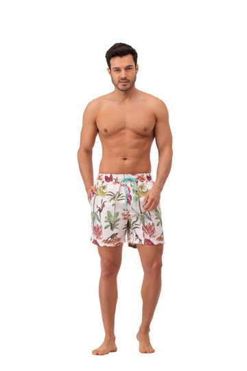 Tropical Men Swim Trunk