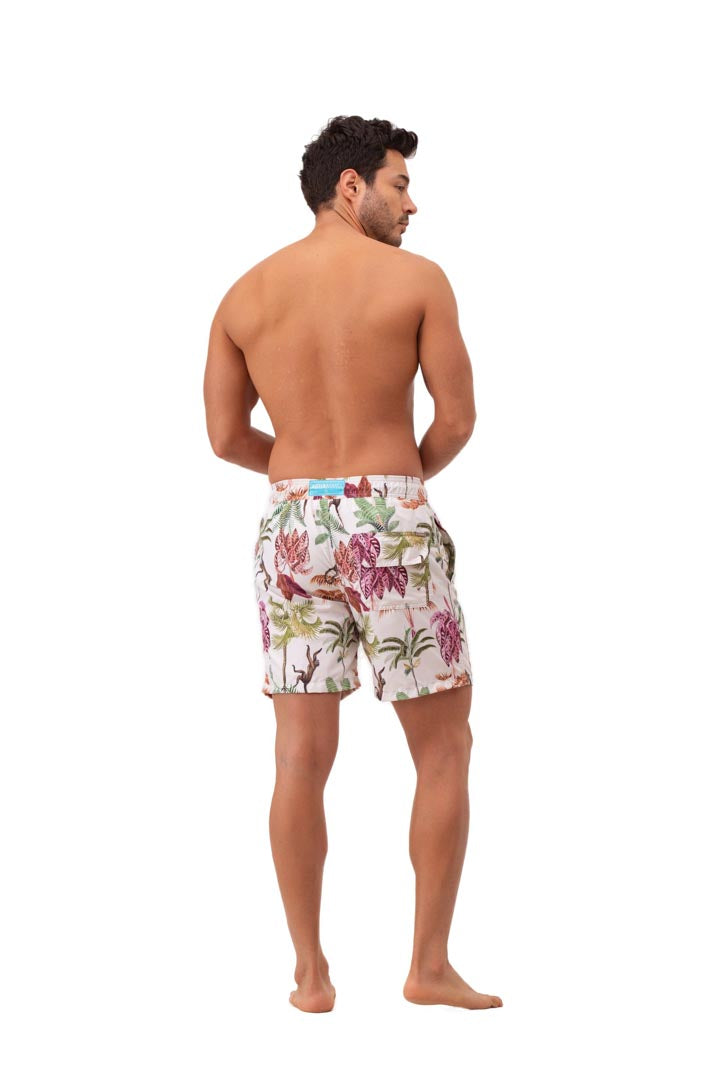 Pantaloneta Hombre Tropical