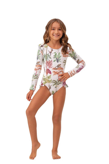 Long Sleeve Tropical Girl