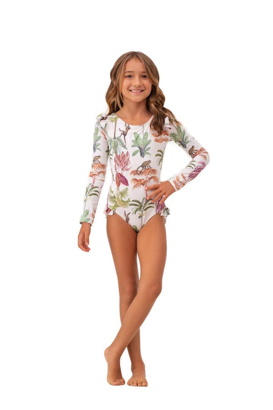 Long Sleeve Tropical Girl