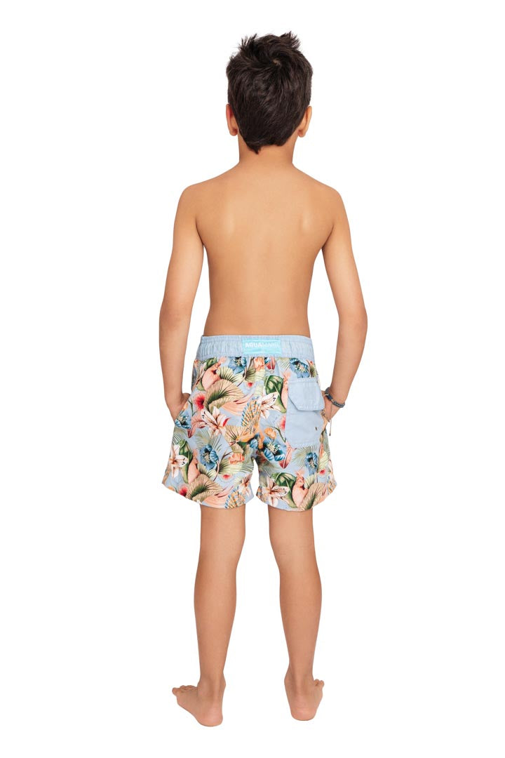 Pantaloneta Niño Pajaro Azul