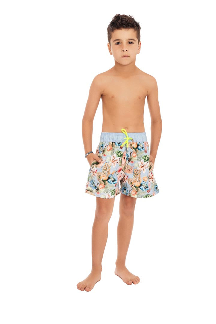 Pantaloneta Niño Pajaro Azul