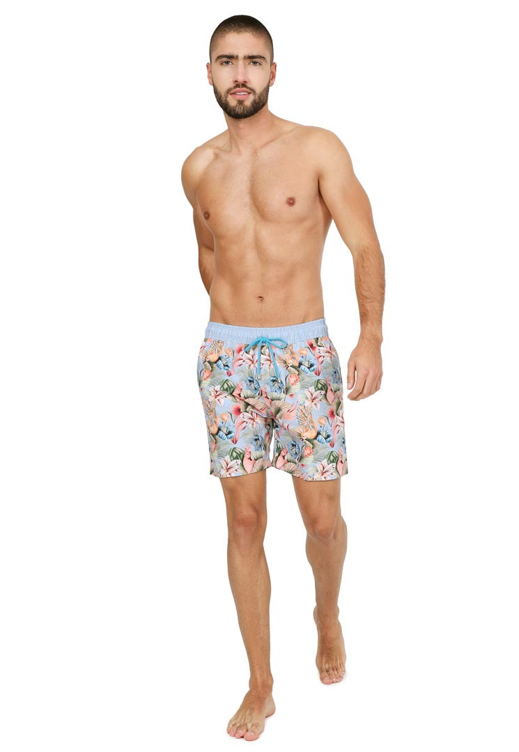 Pantaloneta Hombre Pajaro Azul